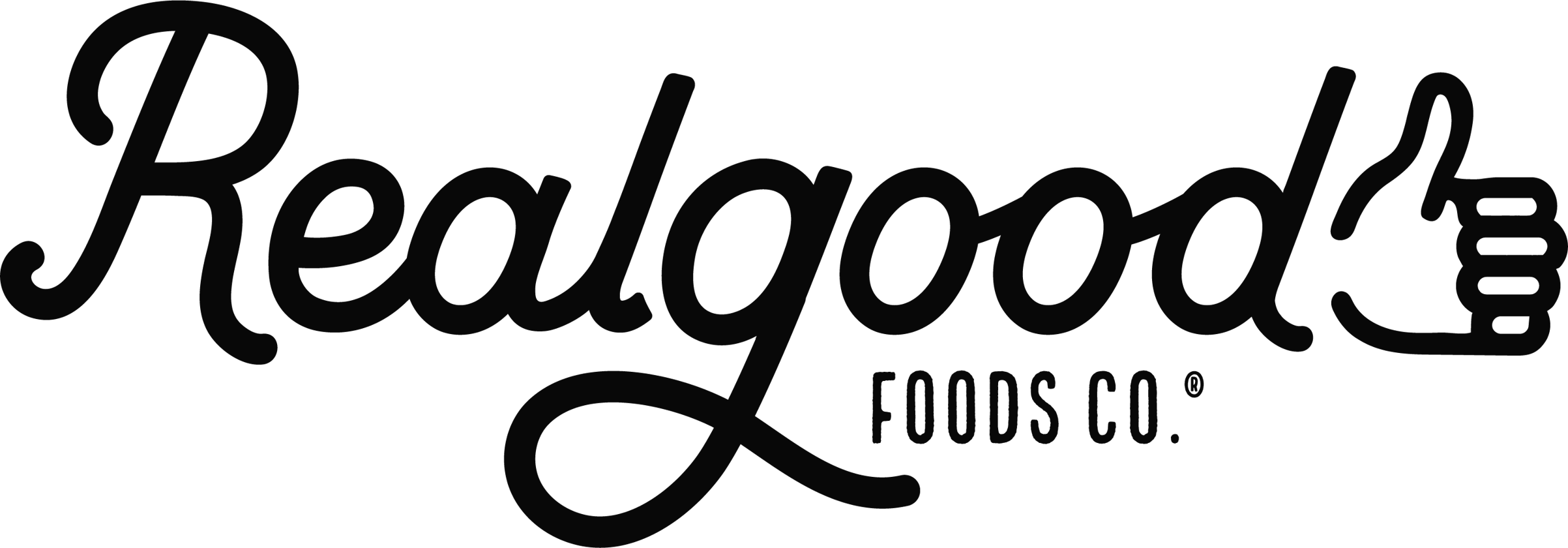 Real Good Foods logo - FoodFluence client